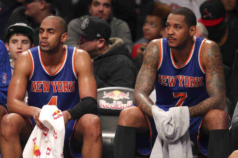 NBA: New York Knicks at Brooklyn Nets