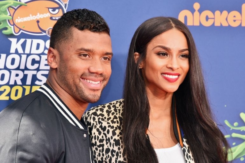 Ciara and Russell Wilson