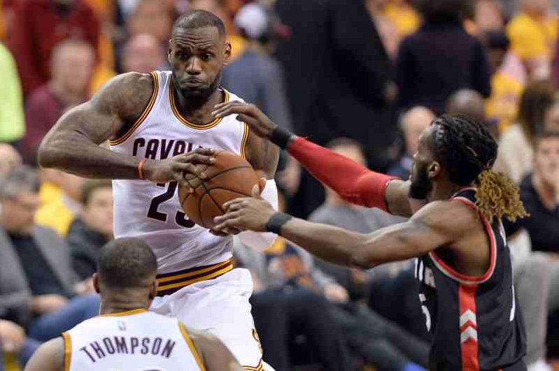 NBA: Playoffs-Toronto Raptors at Cleveland Cavaliers