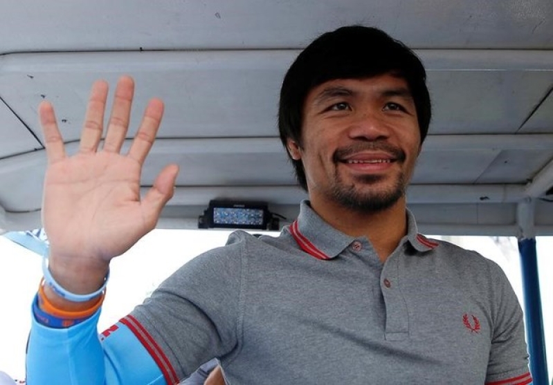 Boxing champ Manny Pacquiao