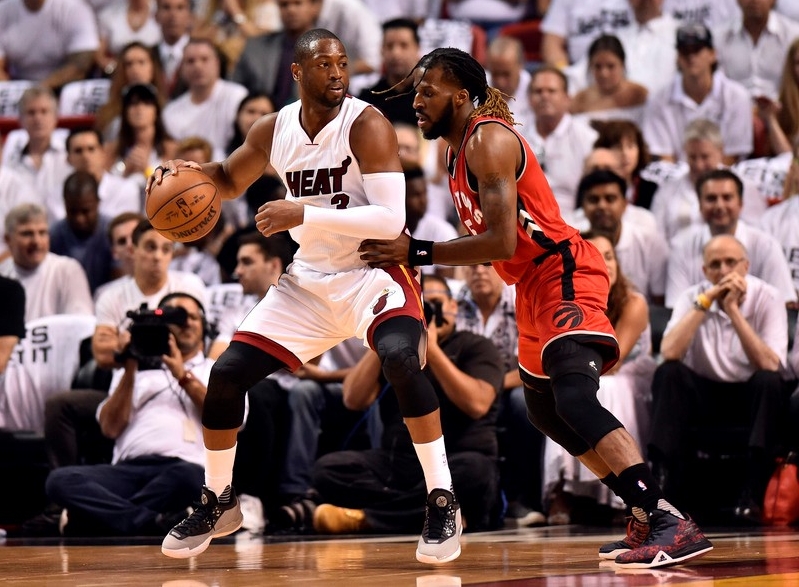 NBA: Playoffs-Toronto Raptors at Miami Heat