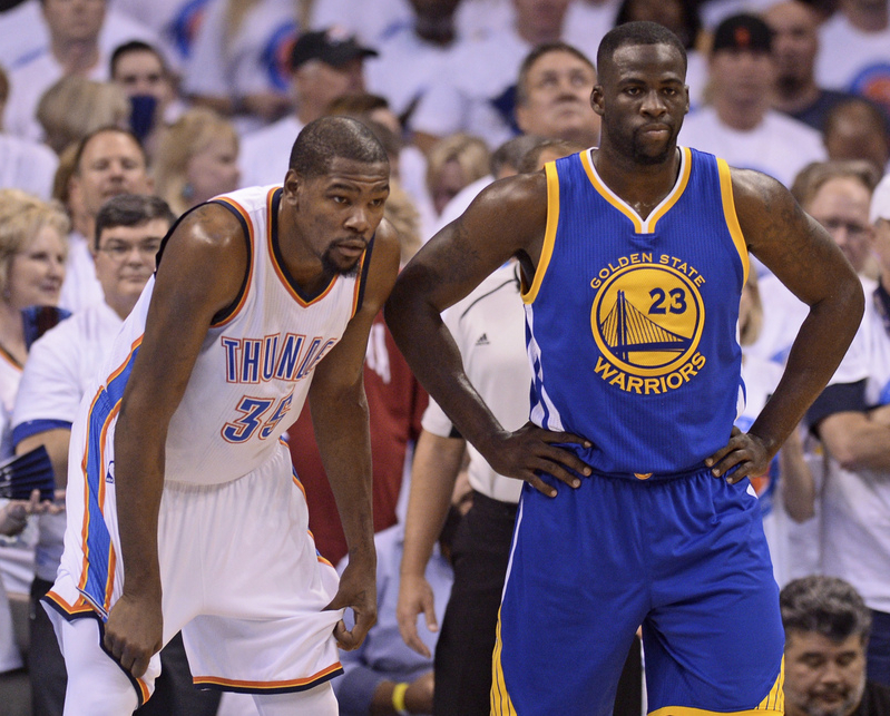 NBA: Playoffs-Golden State Warriors at Oklahoma City Thunder