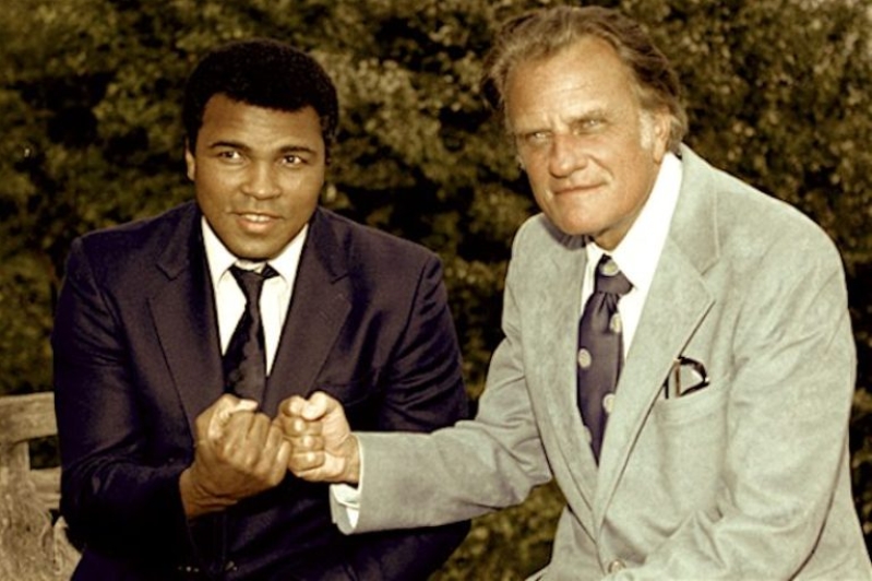 Muhammad Ali and Billy Graham