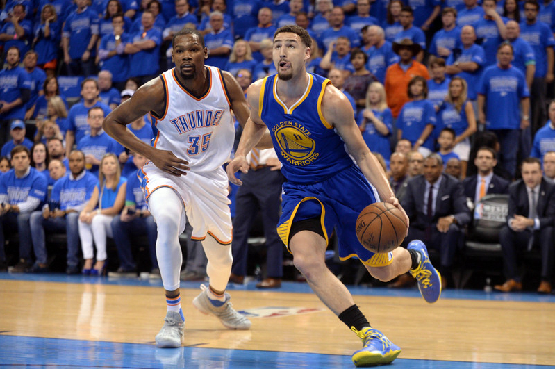 NBA: Playoffs-Golden State Warriors at Oklahoma City Thunder