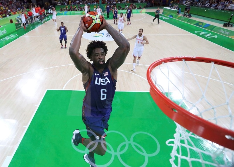 Basketball - Men's Semifinal Spain v USA