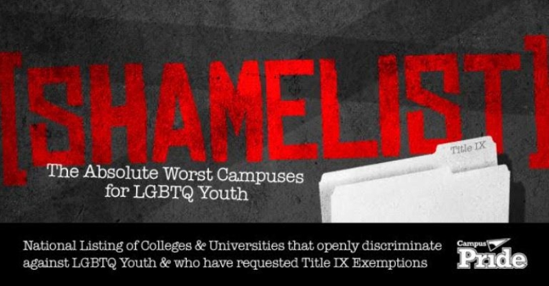 Christian Colleges Shame List