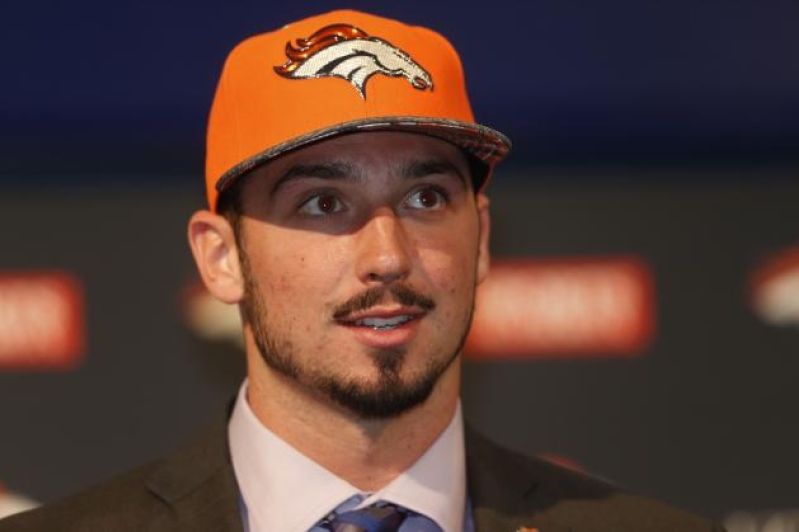 Paxton Lynch of the Denver Broncos