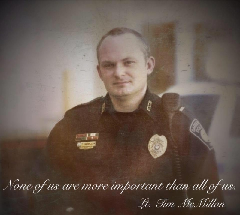 Lt. Tim McMillan