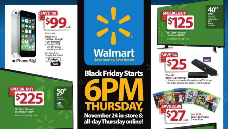 Walmart's Black Friday 2016 deals