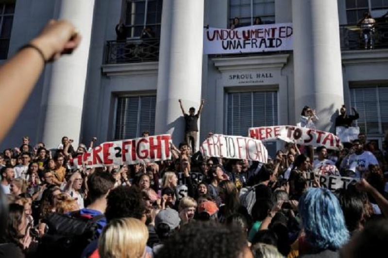 Anti-Trump Student Protest