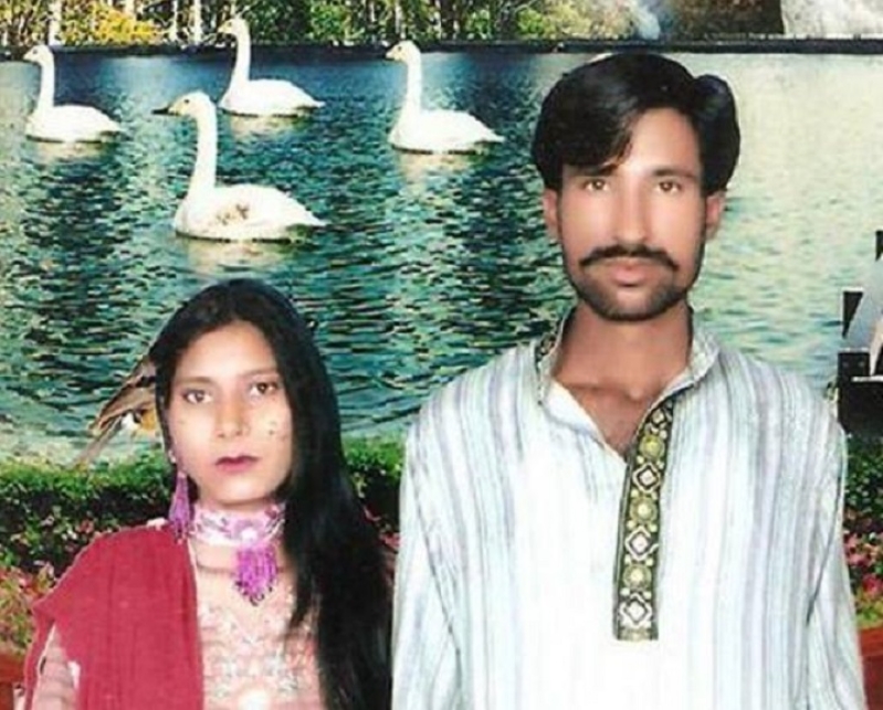 Shahzad Masih and Wife Shama