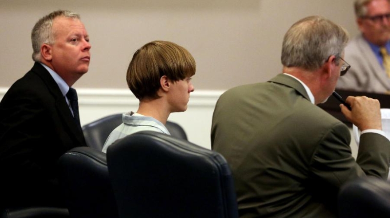 Dylann Roof in court