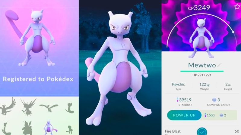 Pokemon GO update lets you catch Mewtwo