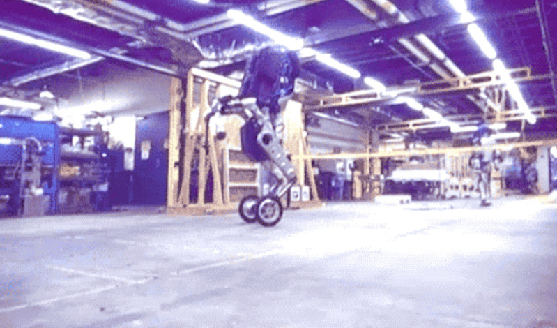 Boston Dynamics has found new use for the wheel