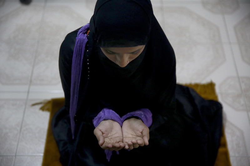 Female Muslim Worshipper