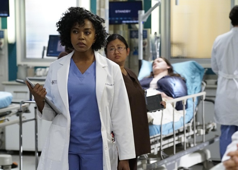 Jerrika Hinton as Dr. Stephanie Edwards on 