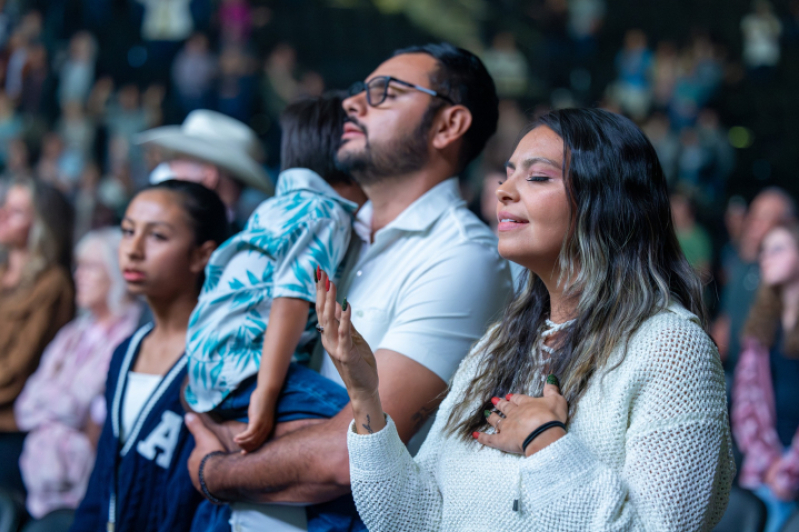 The Look Up Celebration (Photo: Billy Graham Evangelistic Association Facebook page) 