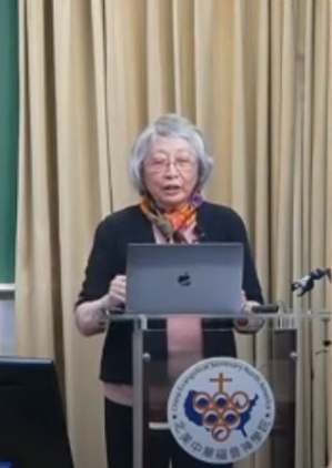 Rev. Dora Wang, Ph.D. (Photo/China Evangelical Theological Seminary YouTube screenshot)