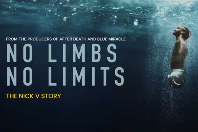 从破碎到奇迹 力克·胡哲传记纪录片《人生不设限》9月上映