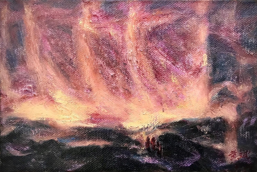 【當代藝粹】黃斌：《那日黎明》金色的黎明