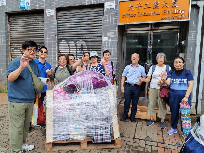 1500份扁意粉福音佈道 新蒲崗街頭傳遞社區關懷