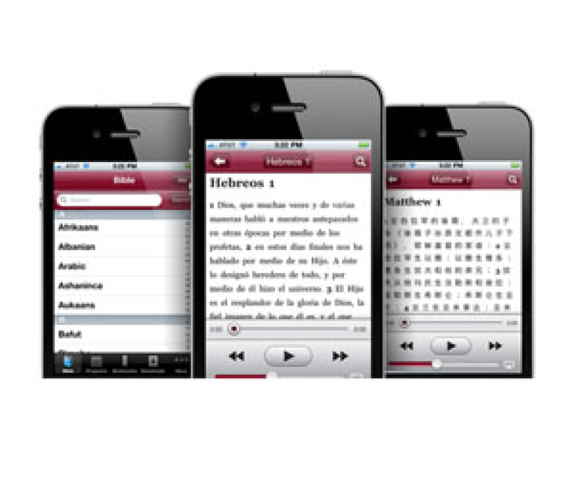 有声版圣经iPhone应用程序 五个月内下载逾百万