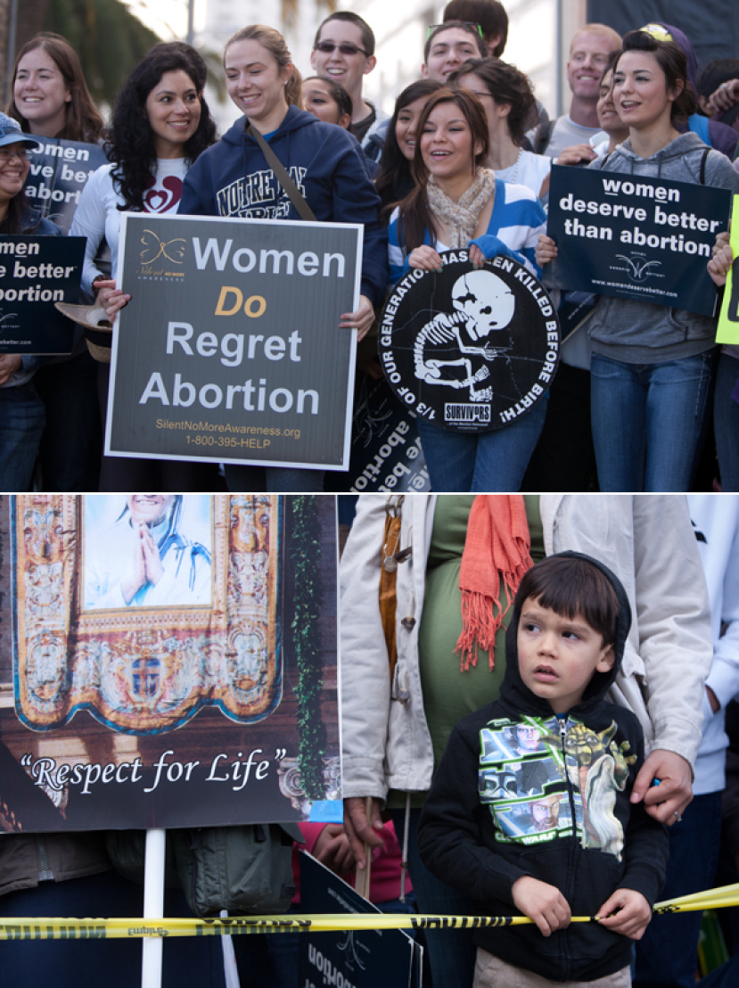 三藩市四萬人遊行反墮胎 基督徒共創新傳統