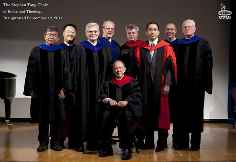 威斯敏斯特神學院頒授唐崇榮歸正神學教授席位