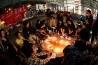 泰澤燭光今晚「再佔中環」