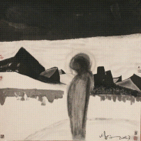 因信而畫——「輓歌與讚美詩」島子聖水墨藝術展訪談