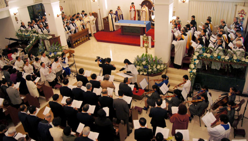 聖公會陳謳明主教陞座 西九龍教區新時代開始