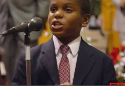 11歲美籍非裔小牧師現驚人講道恩賜