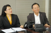 王雪红与夫婿上榜