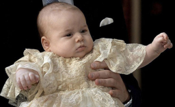 英小王子喬治倫敦小教堂受洗