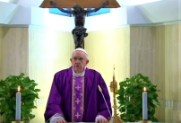 教宗呼籲全球信徒合一 誦主禱文為疫情困頓者祈求