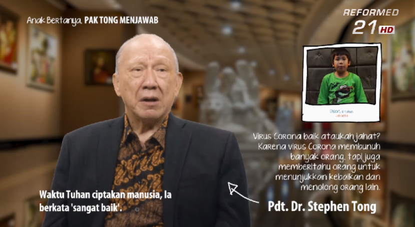 唐崇榮牧師與小孩答客問 上帝沒有創造疫病