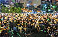 國安法壓港「六四」31周年悼念燭光遍地開花