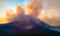 印尼首府6.2級地震引爆火山 教會運送帳篷賑災