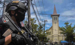 印尼教堂大齋活動遭恐襲20多人傷