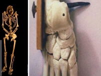 英國古墓驚現被釘十字架男子骸骨