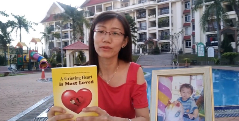 單親媽咪助教出書 喪子之痛上帝對她說……