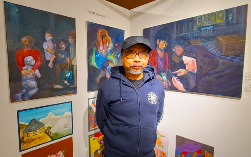 【莫揮牧師專訪】暨畫室開放日：巴洛克畫風透視青少年信仰觀