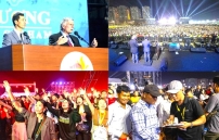 「春季主愛」降臨越南 葛福臨佈道會奮興4千人