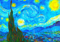 印象派大師梵高「現身」香港故宮《星夜》揭示上帝的恩典
