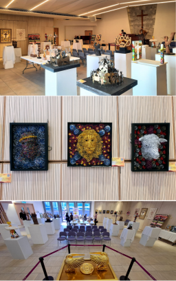 「燃亮生命愛與光藝術展」44件藝術品進駐觀潮浸信會點亮社區