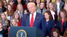 特朗普簽署行政命令 禁跨性別者參與女子賽事