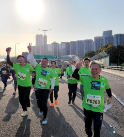 肺癌康復首次跑畢十公里全馬  鄭振華牧師：「堅持到底必有成果！」