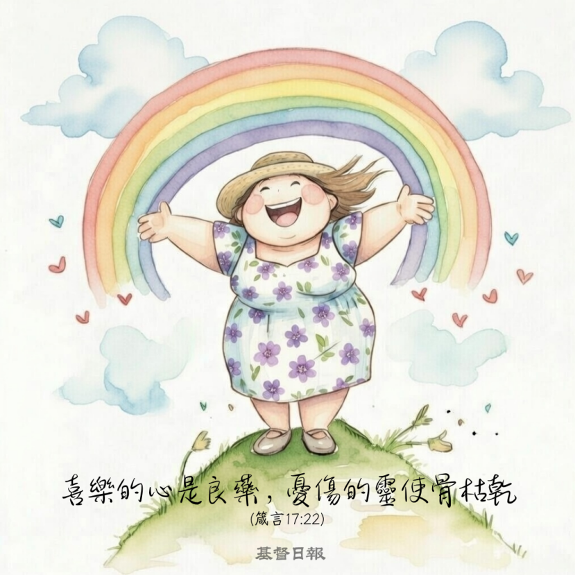 【守護家庭365】喜樂的心是良藥，憂傷的靈使骨枯乾