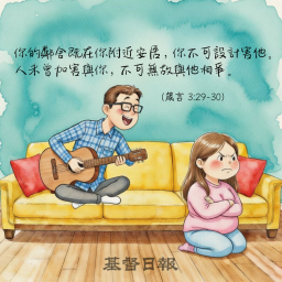 【守護家庭365】不可無故與人相爭