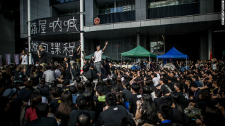 Hong Kong Citizens Protest Against ''Unbalanced'' Chinese Patriotism Curriculums